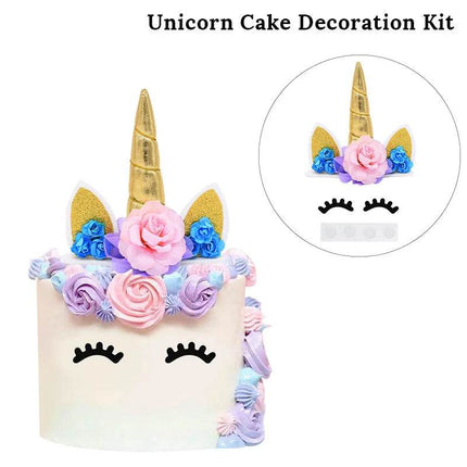 Rainbow Unicorn Birthday Cake Topper Kitchen Gadget - Kitchen Gadget - Melody Love - Mad Fly Essentials