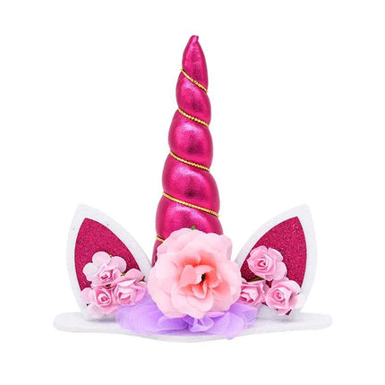 Rainbow Unicorn Birthday Cake Topper - Mad Fly Essentials