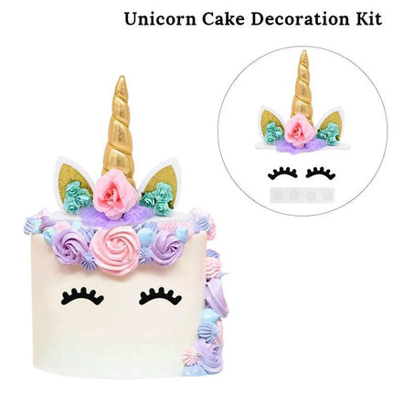 Rainbow Unicorn Birthday Cake Topper Kitchen Gadget - Kitchen Gadget - Melody Love - Mad Fly Essentials