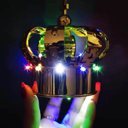 Rechargeable LED KING QUEEN CROWN Bottle Topper Kitchen Essentials - Kitchen Essentials - Trisdar - Mad Fly Essentials