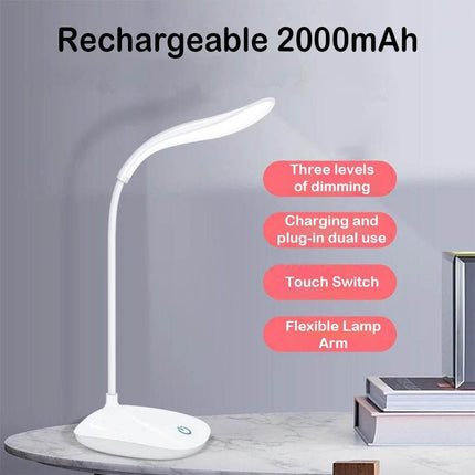 Rechargeable Touch Dimming Table LED Desk Lamp - Desk Lamp - HAWBOIRRY - Mad Fly Essentials