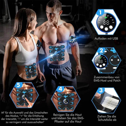 Remote Muscle Stimulator Smart Ab USB Massager - Mad Fly Essentials