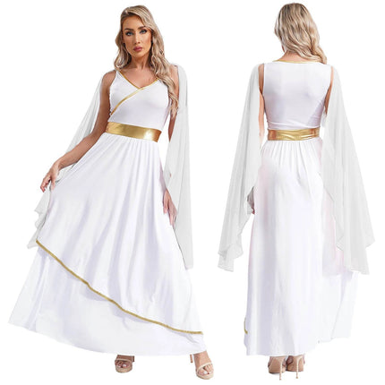 Retro Party Greek Toga Goddess Halloween Costume Dress Women Accessories - Women Accessories - Retro Party Costumes - Mad Fly Essentials