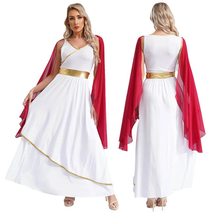 Retro Party Greek Toga Goddess Halloween Costume Dress Women Accessories - Women Accessories - Retro Party Costumes - Mad Fly Essentials