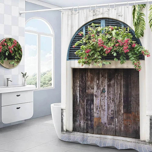 Farmhouse Shower Curtain Bathroom Decor - Mad Fly Essentials