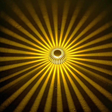 RGB 3D Sunflower AC85 LED Wall Sconce - LED Wall Sconce - Warm like home - Mad Fly Essentials