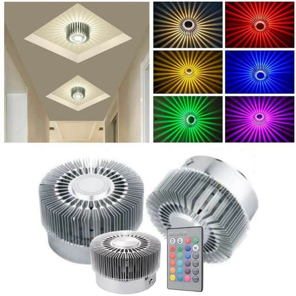 RGB 3D Sunflower AC85 LED Wall Sconce - LED Wall Sconce - Warm like home - Mad Fly Essentials