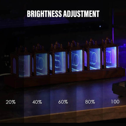 RGB Glow Tube Cyberpunk Party Alarm Clock - Alarm Clock - Wonstella - Mad Fly Essentials