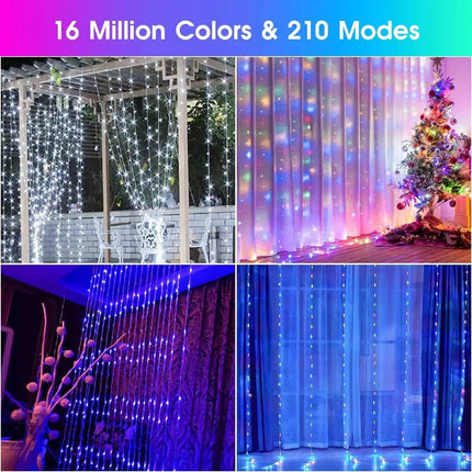 RGB Curtain String Wedding LED Fairy Light - LED Fairy Light - LiHangStar - Mad Fly Essentials