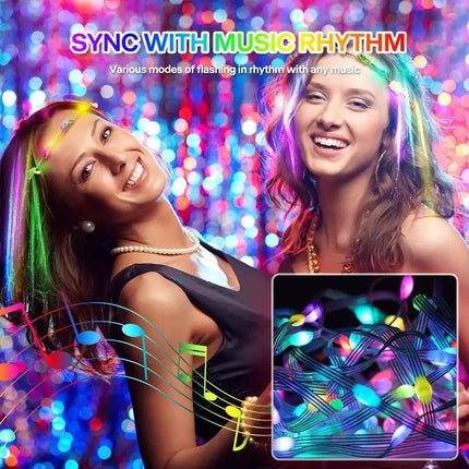 RGB Curtain String Wedding LED Fairy Light - LED Fairy Light - LiHangStar - Mad Fly Essentials