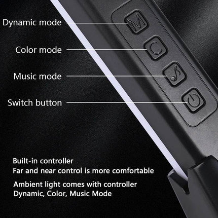 RGB LED Desktop Atmosphere Floor Lamp - Floor Lamp - LiHangStar - Mad Fly Essentials