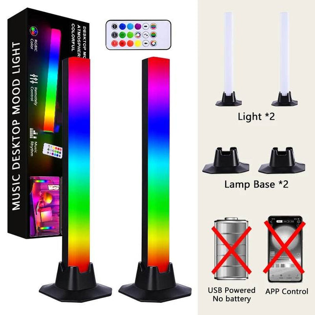 RGB LED Desktop Atmosphere Floor Lamp - Floor Lamp - LiHangStar - Mad Fly Essentials