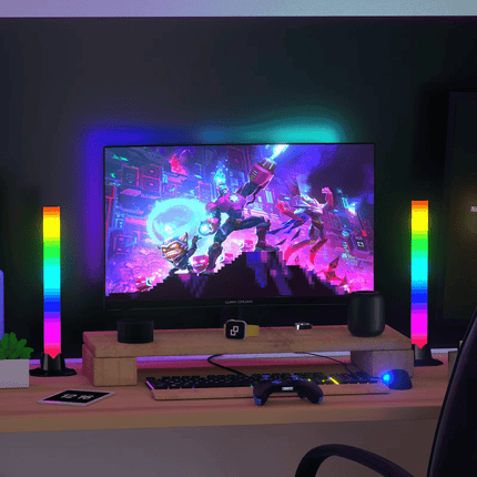 RGB LED Desktop Atmosphere Floor Lamp - Floor Lamp - LiHangStar - Mad Fly Essentials