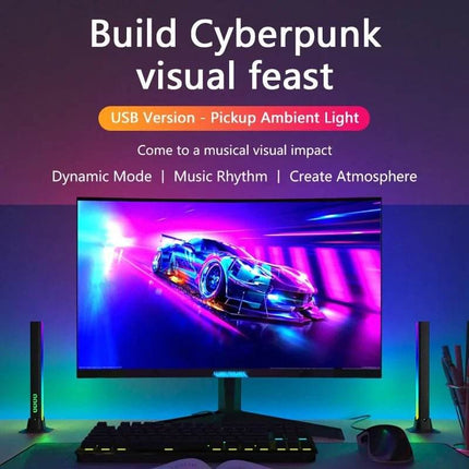 RGB LED Desktop Atmosphere Floor Lamp - Floor Lamp - LiHangStar - Mad Fly Essentials