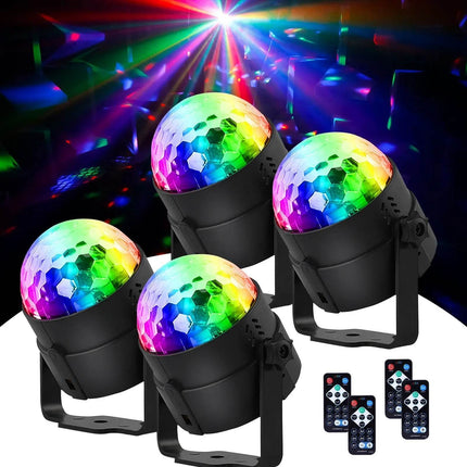 RGB Disco Strobe LED Party Light - Mad Fly Essentials