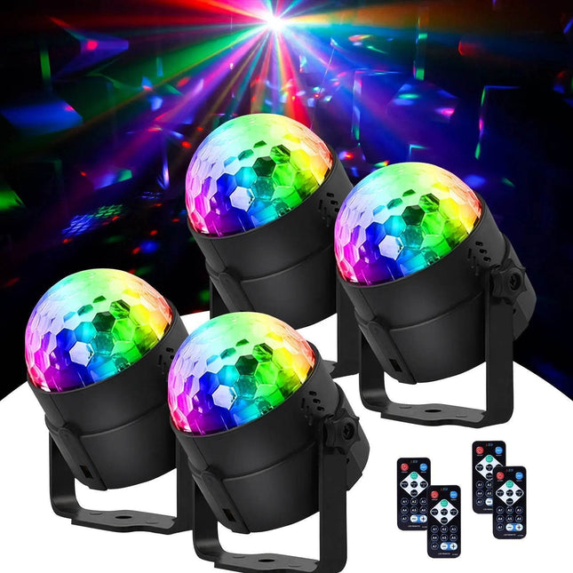 RGB Disco Strobe LED Party Light - Mad Fly Essentials