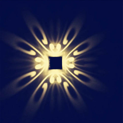 RGB Wall Mounted Projection LED Wall Sconce - LED Wall Sconce - GRN - FLASHING - Mad Fly Essentials