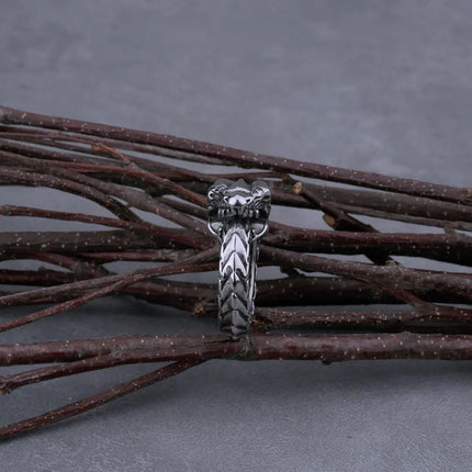 Ring Men Stainless Viking Amulet Dragon Rings - Ring - MeMolissa - Mad Fly Essentials