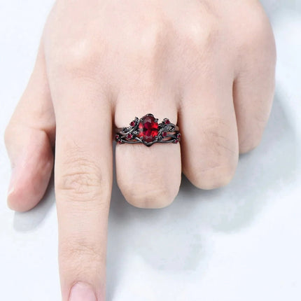 Ring Men Women Rhinestone Celtic Dragon Rings - Ring - Minoy - Mad Fly Essentials