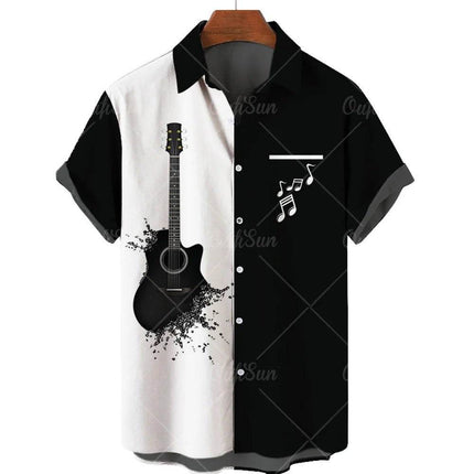 Rockstar Music Guitar Saxophone Beach Party Shirts - Mad Fly Essentials