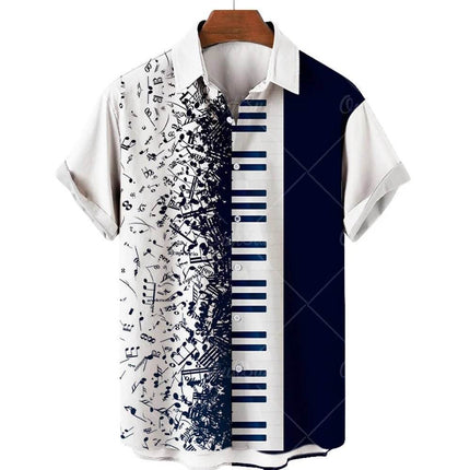 Rockstar Music Guitar Saxophone Beach Party Shirt - Shirt - TrendSetter - Mad Fly Essentials