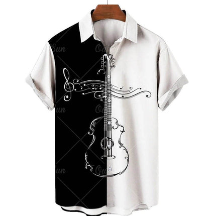Rockstar Music Guitar Saxophone Beach Party Shirts - Mad Fly Essentials
