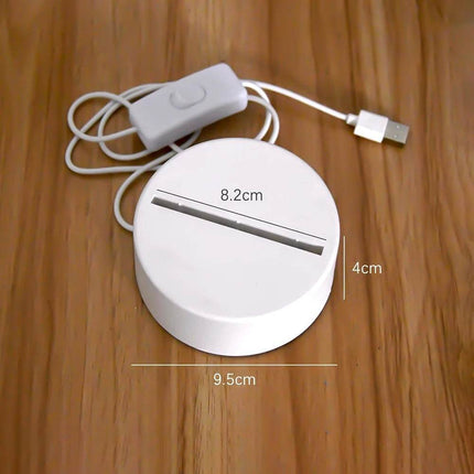 Romantic 3D Illusion LED Night Light - LED Night Light - Sallysun - Mad Fly Essentials