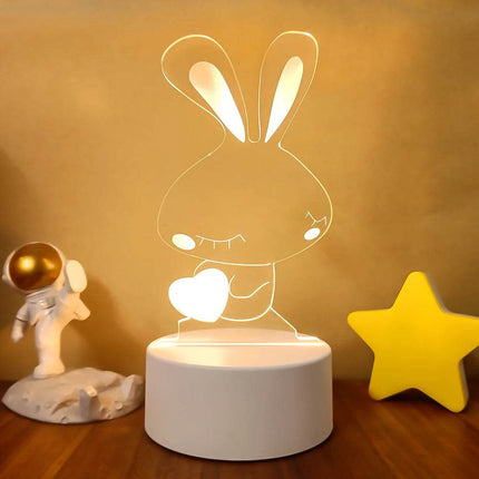 Romantic 3D Illusion LED Night Light - LED Night Light - Sallysun - Mad Fly Essentials