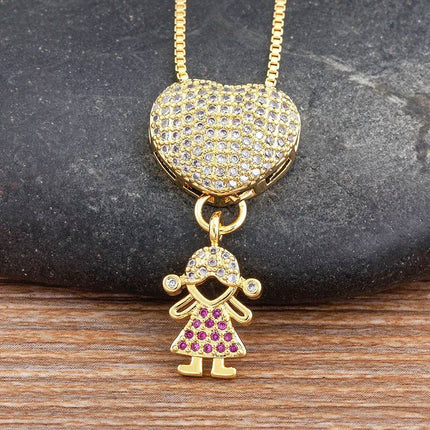 Romantic Heart Mothers Day Sale Valentine Pendant Necklace Gifts Decor - Gifts Decor - Valentines Day Specials - Mad Fly Essentials