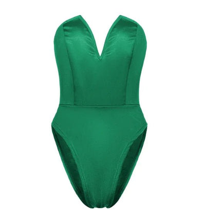 Romper Women Backless Deep V Bodysuit - Romper - Cutenova - Mad Fly Essentials