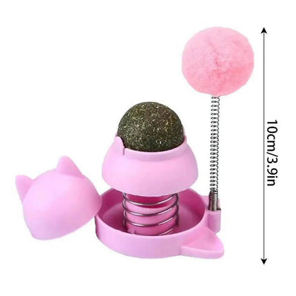 Rotatable Cat Catnip Ball Toys Pet Essentials - Pet Essentials - Legendog - Mad Fly Essentials