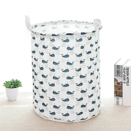 Round Dog Flamingo Animal Laundry Basket Storage Solutions - Storage Solutions - MeeToo - Mad Fly Essentials