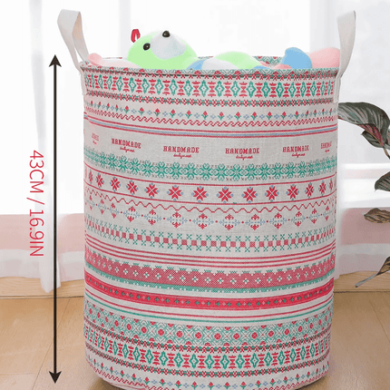 Round Dog Flamingo Animal Laundry Basket Storage Solutions - Storage Solutions - MeeToo - Mad Fly Essentials