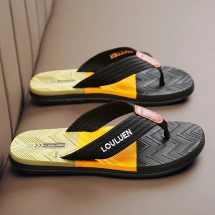 Sandals Men Outdoor Beach Multicolor Flip Flops - Sandals - DIANRUO - Mad Fly Essentials
