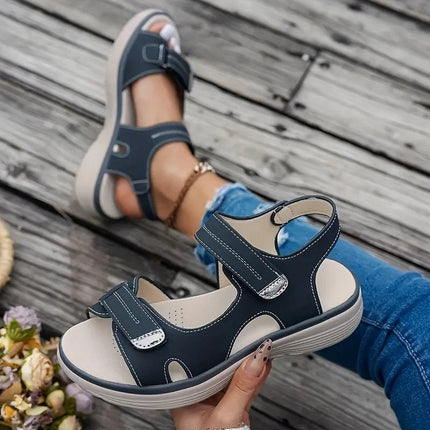 Sandals Women Summer Wedge 2026 Beach Shoes - Sandals - maogu - Mad Fly Essentials