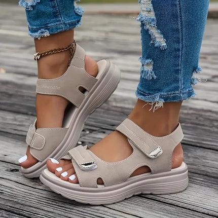 Sandals Women Summer Wedge 2026 Beach Shoes - Sandals - maogu - Mad Fly Essentials