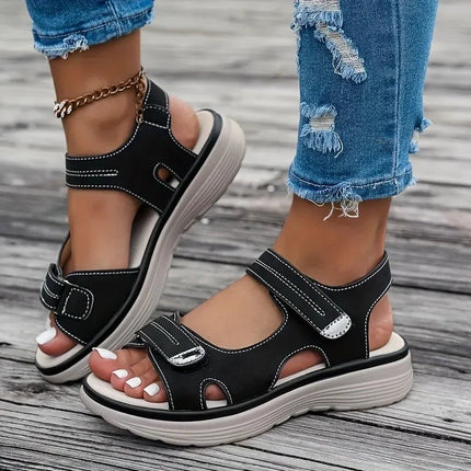 Sandals Women Summer Wedge 2026 Beach Shoes - Sandals - maogu - Mad Fly Essentials