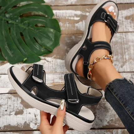 Sandals Women Summer Wedge 2026 Beach Shoes - Sandals - maogu - Mad Fly Essentials
