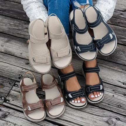 Sandals Women Summer Wedge 2026 Beach Shoes - Sandals - maogu - Mad Fly Essentials