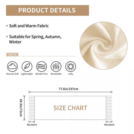 Scarf Women Girl With a Pearl Earring Women Accessories - Scarf - PMRUN - Mad Fly Essentials