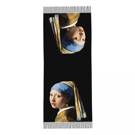 Scarf Women Girl With a Pearl Earring Women Accessories - Scarf - PMRUN - Mad Fly Essentials