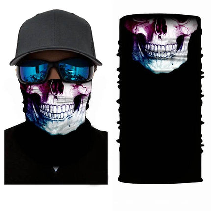 Seamless National Flag Skull Balaclava - Balaclava - Outdoor Essentials - Mad Fly Essentials