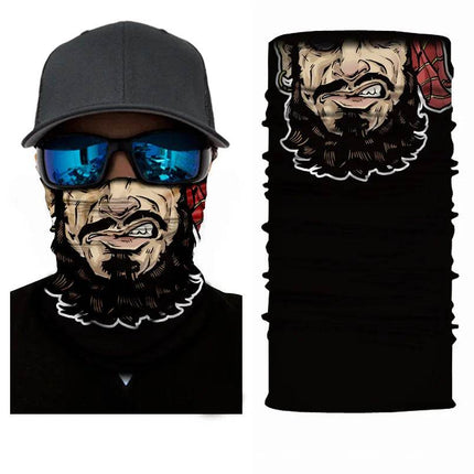 Seamless National Flag Skull Balaclava - Balaclava - Outdoor Essentials - Mad Fly Essentials