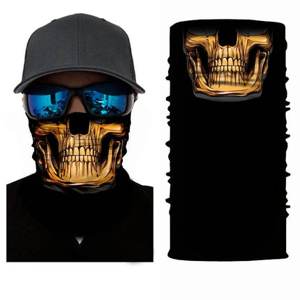 Seamless National Flag Skull Balaclava - Balaclava - Outdoor Essentials - Mad Fly Essentials
