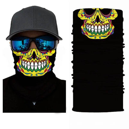 Seamless National Flag Skull Balaclava - Balaclava - Outdoor Essentials - Mad Fly Essentials
