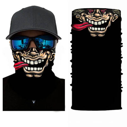 Seamless National Flag Skull Balaclava - Mad Fly Essentials