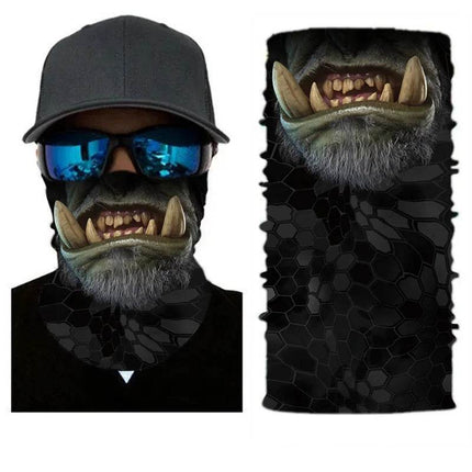 Seamless National Flag Skull Balaclava - Balaclava - Outdoor Essentials - Mad Fly Essentials