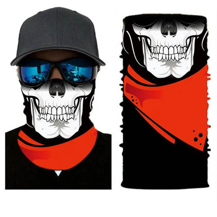Seamless National Flag Skull Balaclava - Balaclava - Outdoor Essentials - Mad Fly Essentials