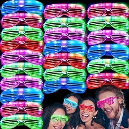 Seasonal Luminous LED Neon Sunglasses Party Essentials - Party Essentials - Top Party - Mad Fly Essentials