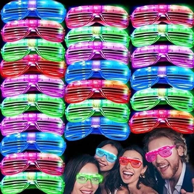 Seasonal Luminous LED Neon Sunglasses Party Essentials - Party Essentials - Top Party - Mad Fly Essentials